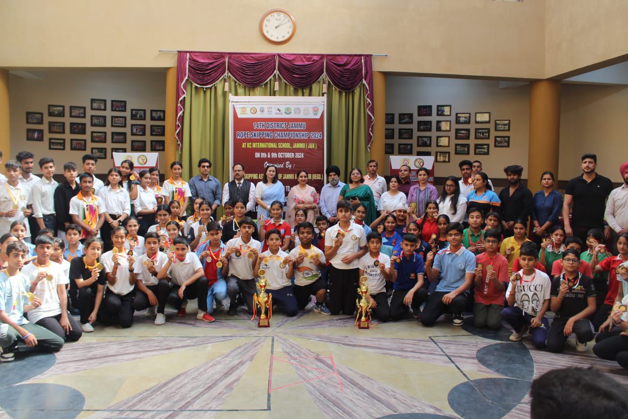 IDPS Akhnoor bags Jammu Rope Skipping trophy